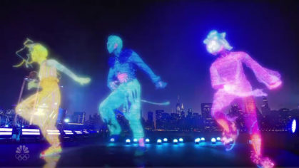 Coldplay Performance HOLOGRAMS AND FIREWORKS